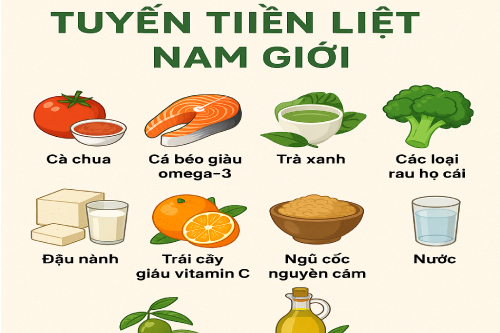 Những Thực Phẩm Có Lợi Cho Tuyến Tiền Liệt Nam Giới